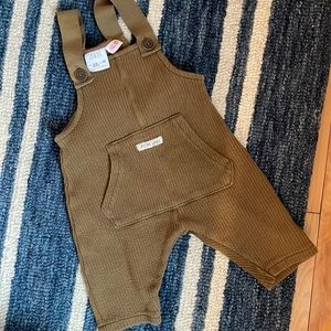 Green / Brown Zara Overalls